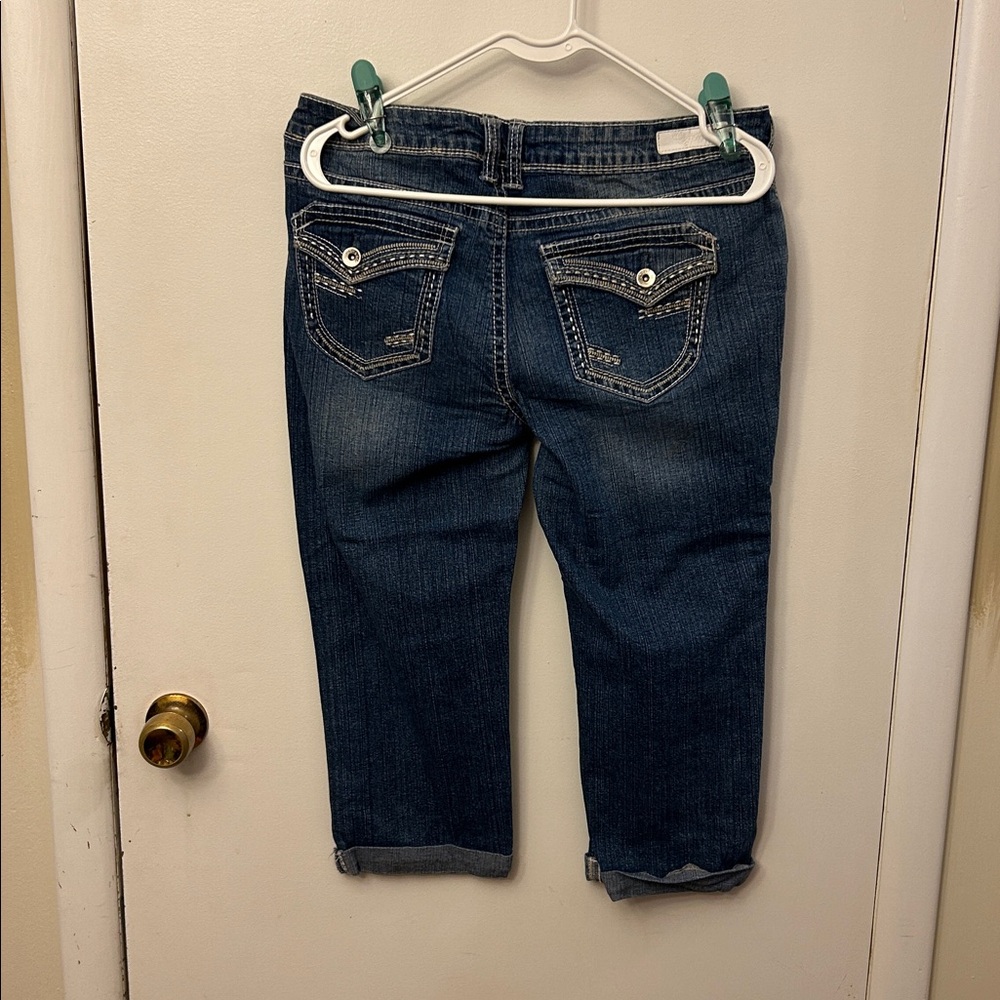 Myth of Jade Capri Denim Jeans Size 12